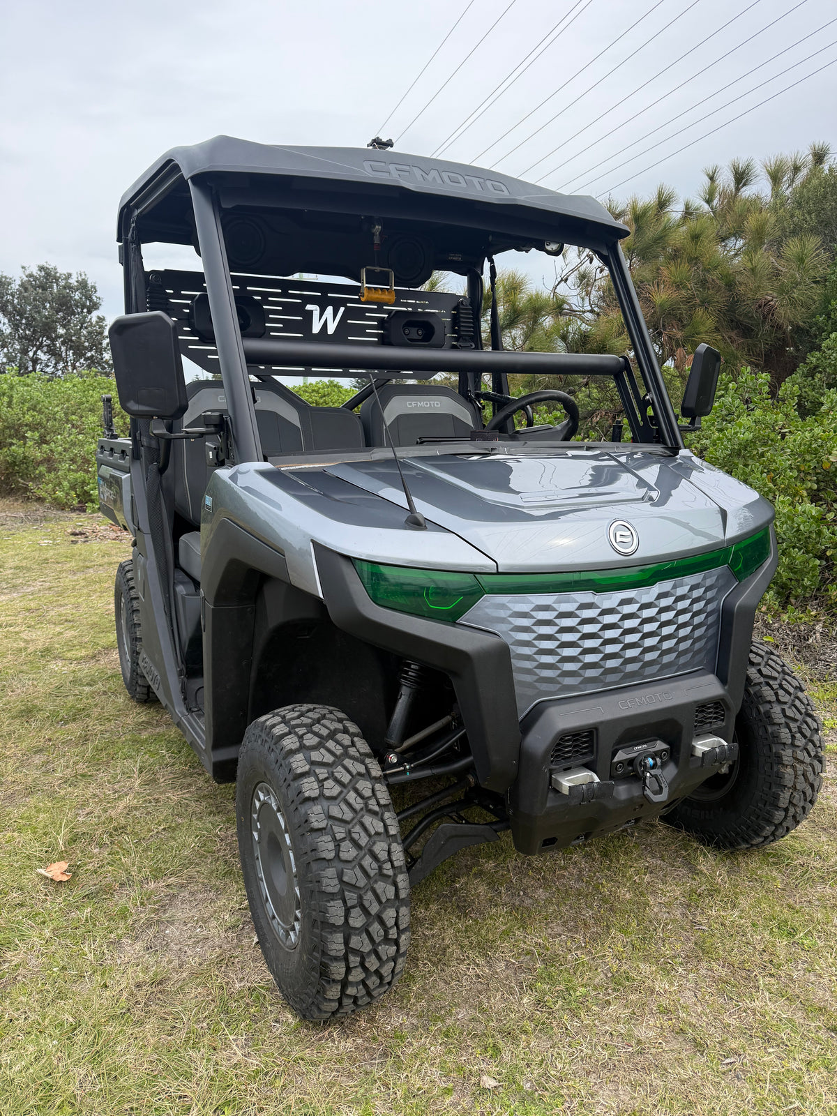 CFMOTO U6 EV-Shooting Rest