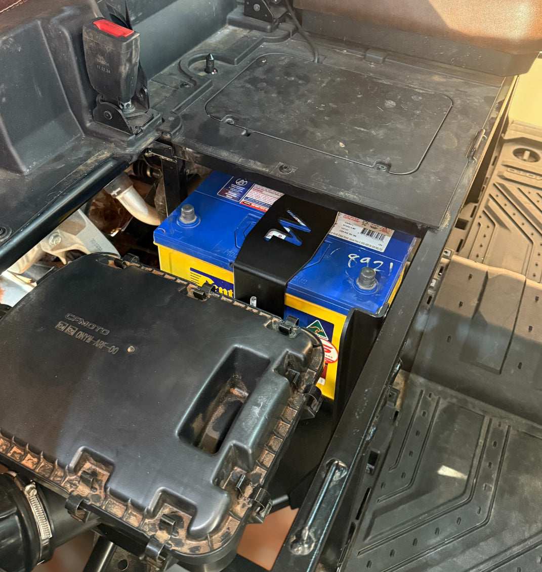 CFMOTO U10 PRO- Secondary/Auxiliary Battery Mount(will Not Fit Highland Models)