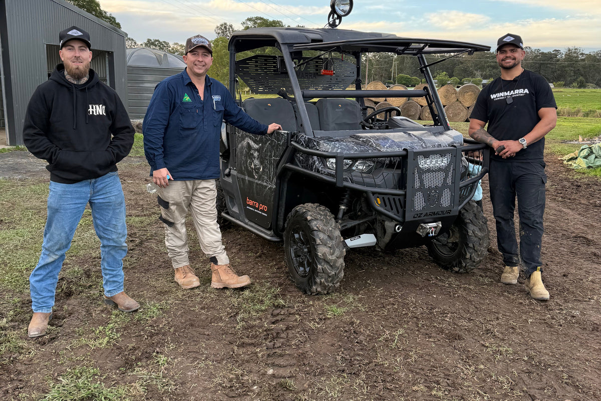 CANAM DEFENDER HD8/HD9/HD10/HD11-Overhead Gun Rack